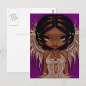 briefkaart "Lovely Eyes" (Voorkant / Achterkant)