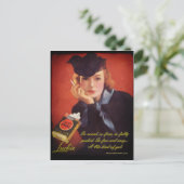 briefkaart "Luckie" (Staand voorkant)