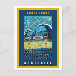 Briefkaart   Luna Bondi   Bondi Beach