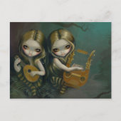 briefkaart "Lute and Lyre" (Voorkant)