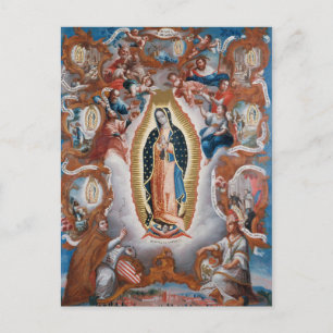 briefkaart "Maagd of Guadalupe"