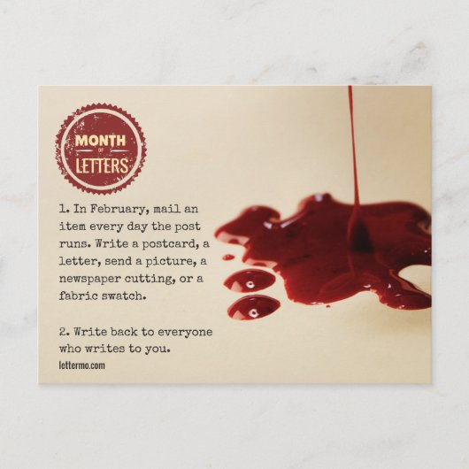 briefkaart maand brieven 2017 (Voorkant)