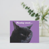 Briefkaart maandagstemming (Staand voorkant)