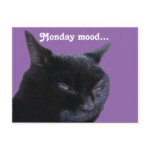Briefkaart maandagstemming