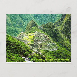 Briefkaart Machu Picchu