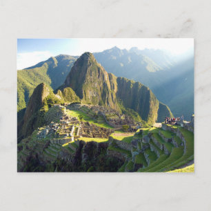 Briefkaart Machu Picchu, Peru