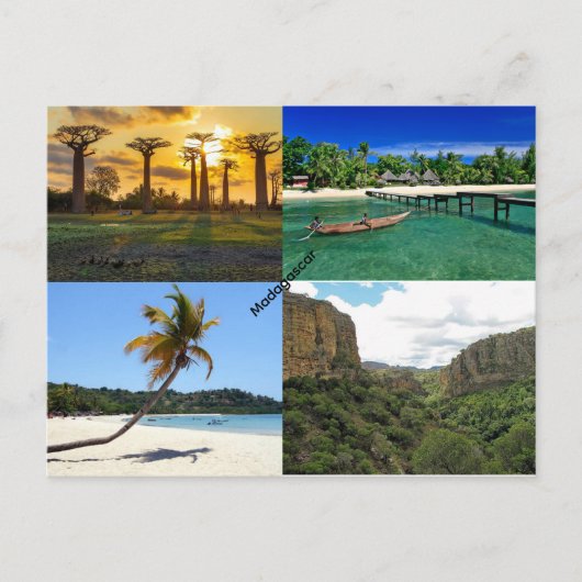 Briefkaart Madagaskar (Voorkant)