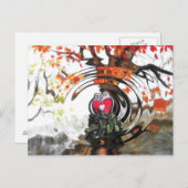 Briefkaart MagicHeart (Voorkant / Achterkant)