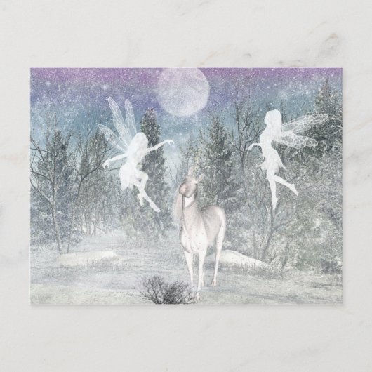 briefkaart magie fairies (Voorkant)