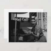 Briefkaart Mail Call (Voorkant / Achterkant)