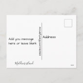 Briefkaart - Malediven (Achterkant)