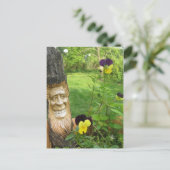 Briefkaart man (Staand voorkant)