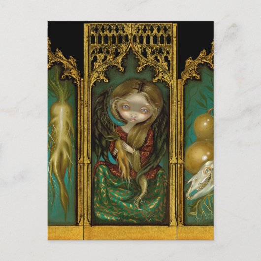 briefkaart "Mandragora Triptych" (Voorkant)