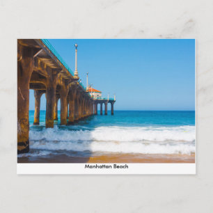 Briefkaart Manhattan Beach Pier