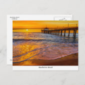 Briefkaart Manhattan Beach Pier (Voorkant / Achterkant)