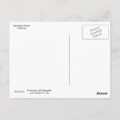 Briefkaart Manhattan Beach Pier (Achterkant)