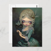 briefkaart "Marie Masquerade" (Voorkant / Achterkant)