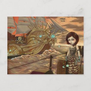 briefkaart "Maritime Sunset"