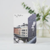 Briefkaart markeren (Staand voorkant)