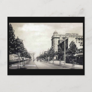 Briefkaart - Market Street, Johannesburg