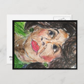 Briefkaart Maxine Waters (Voorkant / Achterkant)