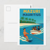  briefkaart - Mazuri Mauritius (Voorkant / Achterkant)