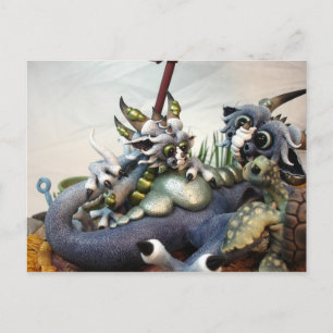 BRIEFKAART MD Beach Dragons (Closeup)