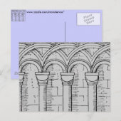 Briefkaart Medieval Architecture (Voorkant / Achterkant)