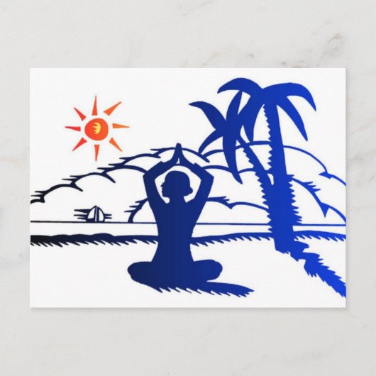 Briefkaart - Meditatie (Voorkant)