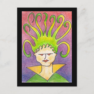 Briefkaart Medusa