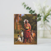 Briefkaart: Meester van de Honden Briefkaart (Staand voorkant)