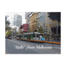 Briefkaart Melbourne Tram