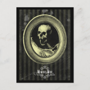 Briefkaart "Memento Mori"