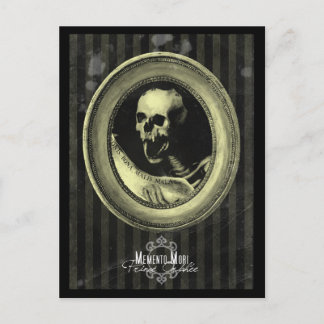Briefkaart "Memento Mori"
