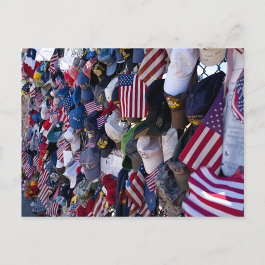 Briefkaart: "Memory Wall" Briefkaart (Voorkant)