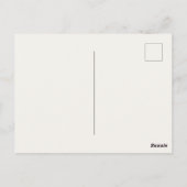 BRIEFKAART :  MERRY CHRISTMAS ILLUSTRATIE (Achterkant)