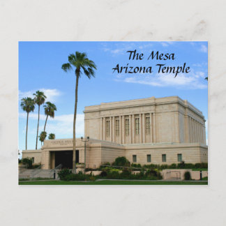 Briefkaart - Mesa Arizona Temple
