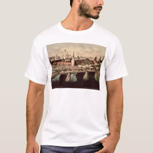 Briefkaart met afbeelding van het Kremlin in Mosko T-shirt
