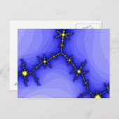 Briefkaart met blikseminslag (Voorkant / Achterkant)