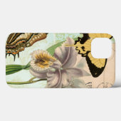 Briefkaart met Butterflies en Flowers Case-Mate iPhone Case (Achterkant (horizontaal))