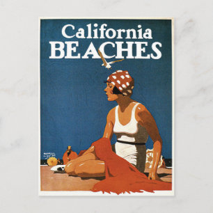 Briefkaart met Californische afdruk