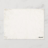 Briefkaart met Canadian Rockies Ski Print (Achterkant)