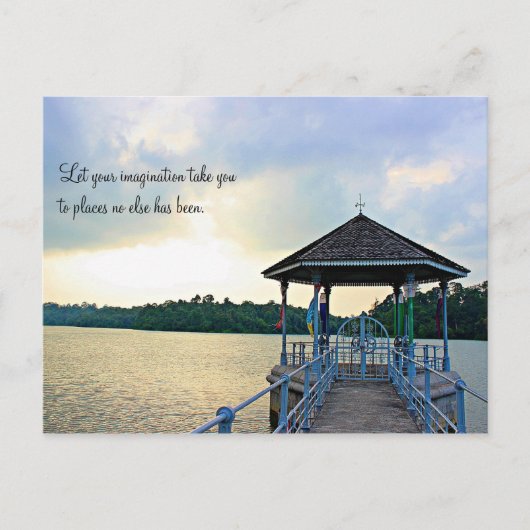 Briefkaart met Citaat (Voorkant)