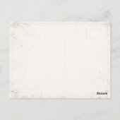 Briefkaart met Cool Action Packed Football Print (Achterkant)