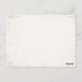 Briefkaart met Cool Cop Illustratie (Achterkant)