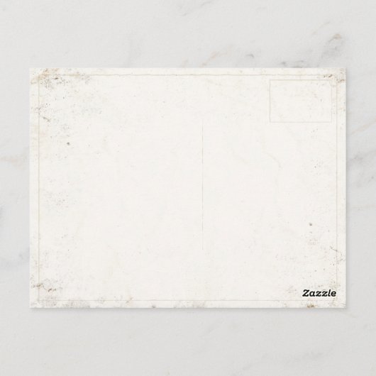 Briefkaart met Cool  microfoon (Achterkant)