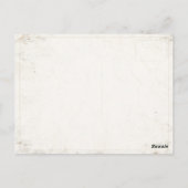 Briefkaart met Cool  microfoon (Achterkant)