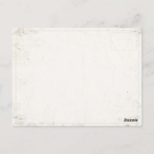 Briefkaart met Cool  microfoon (Achterkant)