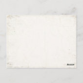 Briefkaart met de vlag van Egypte (Achterkant)