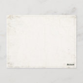 Briefkaart met de vuile vlag uit Rusland (Achterkant)